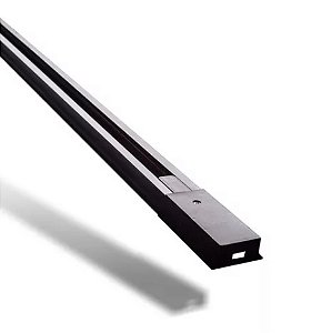TRILHO PARA SPOT LED COM 1 METRO PRETO - CTB - BIVOLT