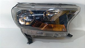 Farol Dianteiro Direito Ford Ranger Seta-Laranja 2016 a 2020