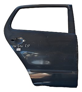 Porta Traseira Direita Vw Fox 2004 A 2009 Traseira Direito Preto
