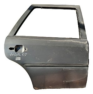 Porta Traseira Direita Vw Gol G3 1999 Traseira Direito Prateado
