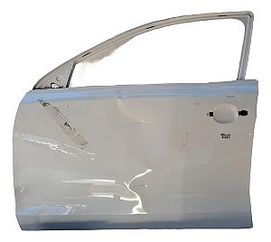 Porta Dianteira Esquerda Vw Jetta 2013 (detalhe) Dianteira Esquerdo Branco