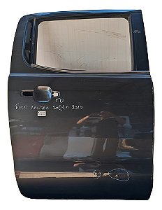 Porta Traseira Direita Ford Ranger 2020 2017 A 2022 Traseira Direito Cinza-escuro