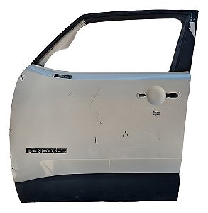 Porta Dianteira Esquerda Renegade 2015 2016 A 2024 Detalhes Dianteira Esquerdo Branco