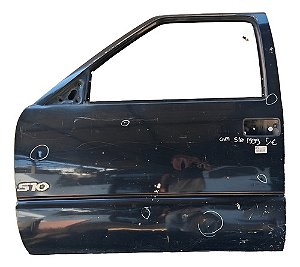 Porta Dianteira Esquerda Chevrolet S10 1997 A 2011 Detalhe Dianteira Esquerdo Preto