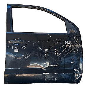 Porta Dianteira Direita Toyota Hilux 2010 2006/2015 Detalhe Dianteira Direito Preto