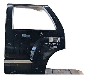 Porta Traseira Esquerda Gm Blazer 2000 2001 A 2011 Detalhes Traseira Esquerdo Preto