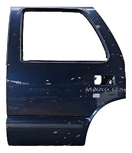 Porta Traseira Esquerda Gm Blazer 1995 1996 A 2000 Detalhes Traseira Esquerdo Preto