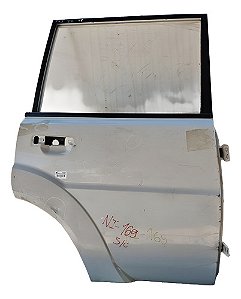 Porta Traseira Direita Mitsu Pajero 2011 2012 A 2015 Detalhe Traseira Direito Branco