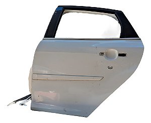 Porta Traseira Esquerda Ford Focus 2014 2015 A 2019 Detalhe Traseira Esquerdo Branco