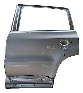 Porta Traseira Esquerda Vw Tiguan 2009 2010 A 2016 Detalhe Traseira Esquerdo Prata