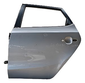 Porta Traseira Esquerda Hyundai I30 2007 2008 A 2012 Detalhe Traseira Esquerdo Prata