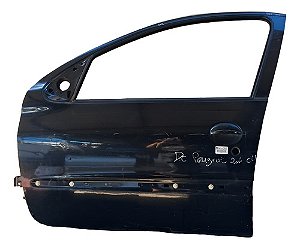 Porta Dianteira Esquerda Peugeot 2004 2000 A 2010 Detalhe Dianteira Esquerdo Preto