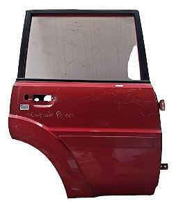 Porta Traseira Direita Mitsubishi Pajero 2010 A 2015 Direito Vermelho