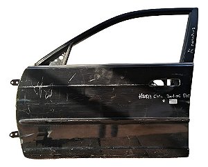 Porta Dianteira Esquerda Honda Civic 2001 A 2006  Detalhe Esquerdo Preto