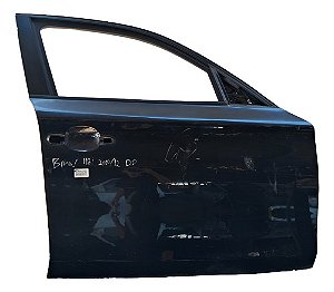 Porta Dianteira Direita Bmw 118i 2004 A 2013 Detalhe Direito Preto