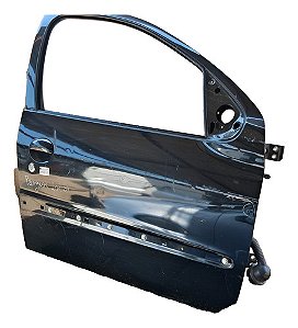 Porta Dianteira Direita Peugeot 206 2p 1998 A 2010 Detalhe Esquerdo Preto