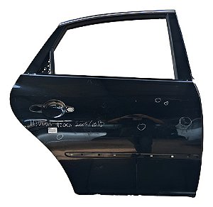 Porta Traseira Direita Hyundai Azera 2007 A 2011 Detalhe Direito Preto