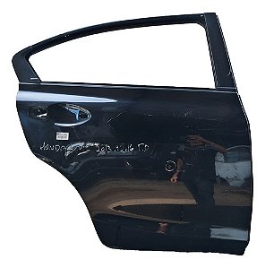 Porta Traseira Direita Honda Civic 2013 A 2016 Detalhe Direito Preto