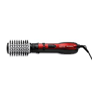 Escova Rotativa Ceramic Íon Turbo Mondial ER-09 5 em 1 1200W 3 Temperaturas 127V
