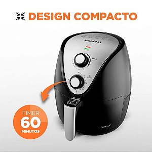 Fritadeira Mondial Family-Iv Preto 3,5l Af-30-I -220v