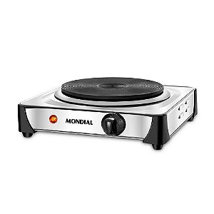 Fogão Cooktop Elétrica Fast Cook Fe-04 Inox 127v