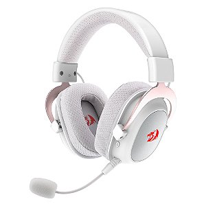Headset Gamer Zeus Pro Sakura Edition Branco