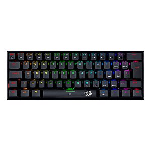Teclado Mecanico Gamer Dragonborn Rgb Preto K630rgb-1 Switch Azul Abnt2