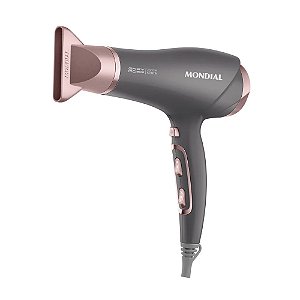 Secador De Cabelos Grafite/Rose Scn-11 127v