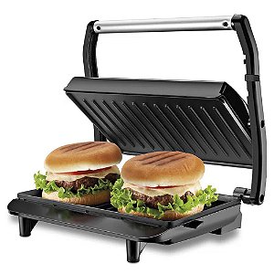 Grill Mondial Master Press Pg-01 127v  1000W Prata