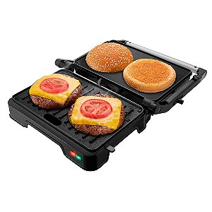 Grill Mondial Master Press Pg-01 Inox 220v