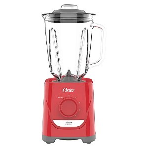 Liquidificador Power Oster  1000w Vermelho 1,5l Oliq501 - 127v