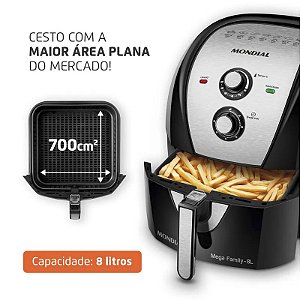 Fritadeira Air Fryer Afn-80-Bi Mondial 127v