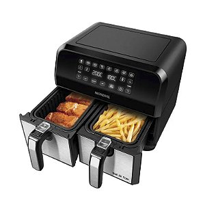 Fritadeira Air Fryer Duplo Mondial Afd-01-Bi 127v