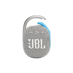 Jbl, Caixa De Som, Clip 4, Bluetooth, À Prova D'ÁGua E Poeira - Branco