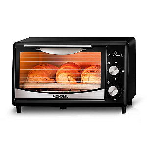 Forno Eletrico Mondial Fr-09 60hz 6 Litros  220v Preto