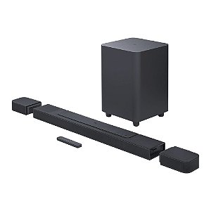 Soundbar Jbl Bar 1000, Bluetooth, 440w Rms, Subwoofer sem Fio, 7.1.4 Canais
