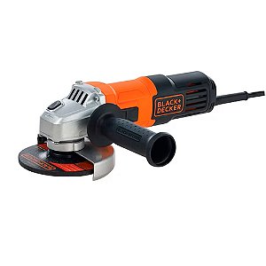 Esmerilhadeira Black Decker Angular 4.1/2 (115mm) 650w Laranja G650-B2 127v