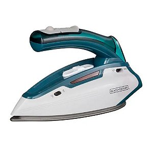 Ferro De Passar Roupa PortÁTil A Vapor Black Decker 777-Br 1150w Branco Verde Bivolt