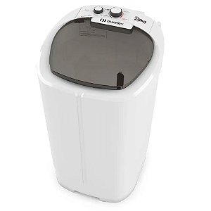 Tanquinho De Lavar Roupa Mueller Big 20 Kg Com Sistema De Drenagem No Painel 220v