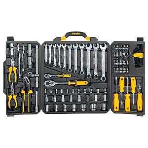 Jogo de Ferramentas C/110 Pcs Embalagem Fechada Vonder