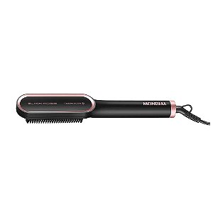 Escova Alisadora Black Rose EA-07 Bivolt Mondial