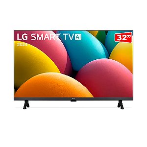 Smart Tv 32'' Lg Hd 32lr600b 60hz Lcd - Preto
