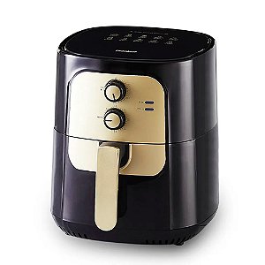Fritadeira Elétrica Vintage Dourada 5,5l Af65mbk01a 127v