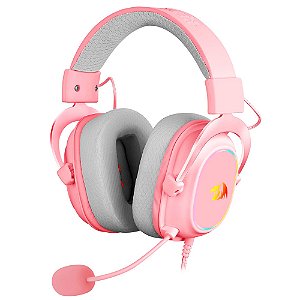 Headset Gamer Zeus Bubblegum X Rosa Rgb