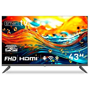 Smart Tv Hq 43 Fhd Hqs43nkhm Slim