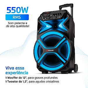 Caixa de Som Amplificada Cm-550-l Bivolt