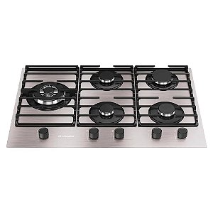 Cooktop 5 Bocas a Gás Mueller Tripla Chama Mesa de Alumínio Mcg5bl Bivolt