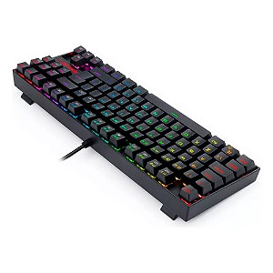 Teclado Mecânico Gamer Redragon Kumara Pro- Switch Brown - Preto