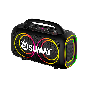 Caixa de Som Portátil Power Black  150w - Preta