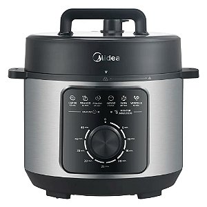 Panela de Pressão Midea Elétrica 4l Antiaderente Blackstone 127v